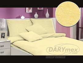 Pościel frotte Terry kremowa 200x220