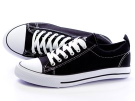-45% Markowe trampki czarne AMERICAN CLUB DSLN