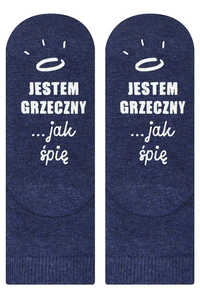 Skarpetki DZIECIĘCE SOXO jestem grzeczny 128