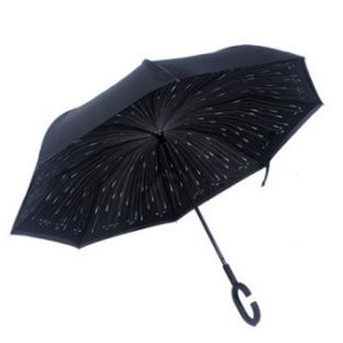 Parasol odwrócony SREBRNY DESZCZ