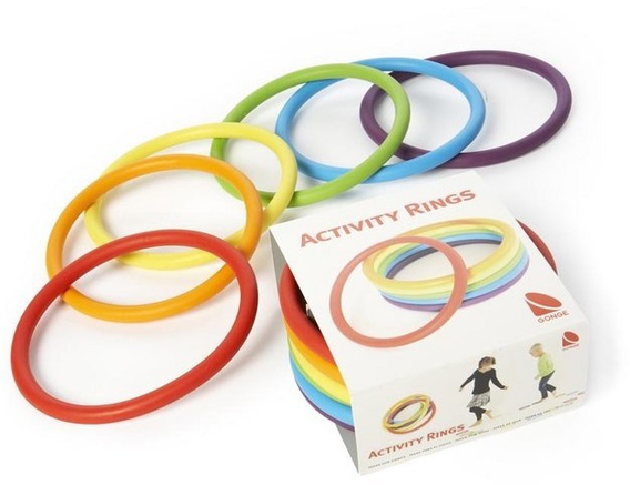 ACTIVITY RINGS - PIERŚCIENIE (6 SZT.) GONGE