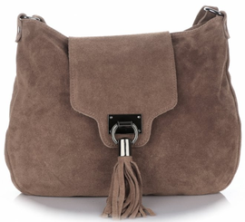 Torebki Skórzane Listonoszki firmy GENUINE LEATHER Ziemiste