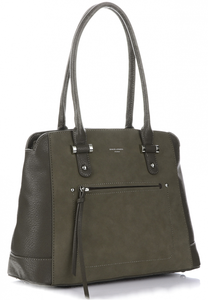 Torebki Damskie Kuferki firmy David Jones Khaki (kolory)