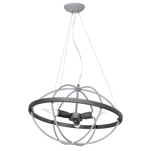 Lampa wisząca 3-PŁ KOPERNIK GREY 804E/21 Aldex