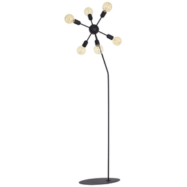 EKO czarna lampa podłogowa 857A Aldex