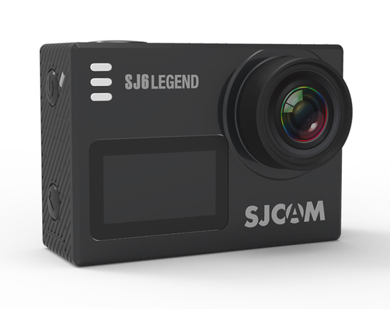 SJCAM SJ6 Legend Black - kamera sportowa - 4K - kąt widzenia 166 stopni - 16MP - dostępne od ręki