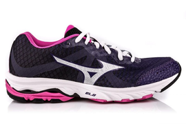 Mizuno Wave Elevation | FIOLETOWO-BIAŁY - męskie buty biegowe J1GL141720