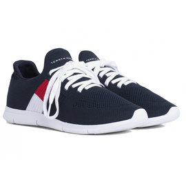 Buty Tommy hilfiger Knitted flaf light > fw0fw04144 403