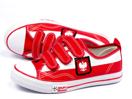-40%Trampki kibica POLSKI godło, AMERICAN S RD