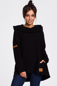Bluza szeroki kołnierz bee-131