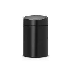 Kosz SLIDE BIN 5L Black / Black Plastic