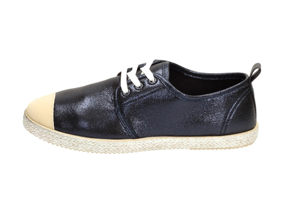 Granatowe espadryle damskie SABATINA 2017-3