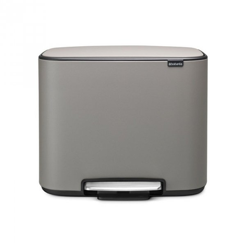 Kosz pedałowy BO 11+23L Mineral Concrete Grey