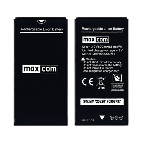 MAXCOM BATERIA AKUMULATOR MM720 MM721