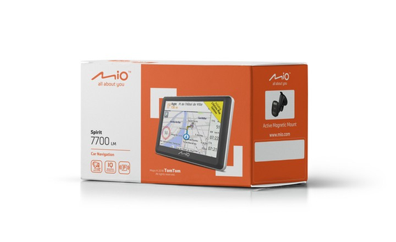 NAWIGACJA GPS MIO SPIRIT 7700 PL UCHWYT MAGNETYCZNY