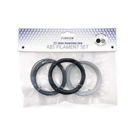 Forever filament set - 3 kolorów - wkłady do długopisów 3D - 3metry każdy - średnica 1.75mm - temperaura pracy 210C - dostępne od ręki
