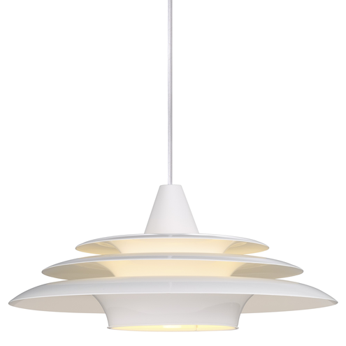 SATURN lampa wisząca E27 biała 83273001 DFTP