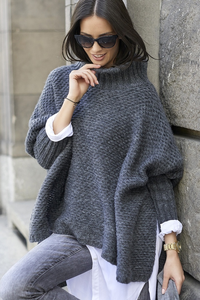 Sweter golf oversize ns23