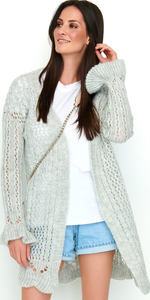 Sweter NUMINOU NU_S49 - Jasny szary
