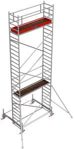 Rusztowanie aluminiowe jezdne KRAUSE Stabilo 100 (2,50 x 0,75m) - 8,40m 741097