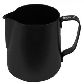 stalowy dzbanek na mleko 590 ml - czarny