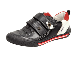 POLSKIE buty dziecięce GASPAR 203/14 BK\RD\WH