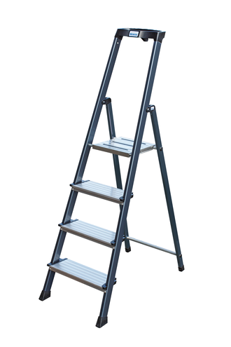 Drabina wolnostojąca anodowana KRAUSE Securo 1x8 126467