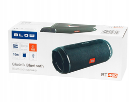 GŁOŚNIK BLUETOOTH BLOW BT460 CZARNY FM USB AUX SD RADIO
