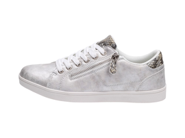 Srebrne tenisówki buty damskie McKeylor 9801