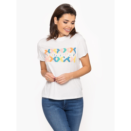 Wrangler "Regular Rib Tee" White