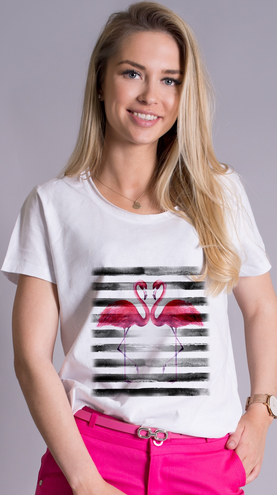 T-shirt PASKI FLAMINGI