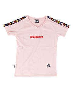T-SHIRT DAMSKI TAPE PINK