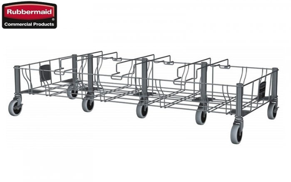 Wózek Slim Jim® Stainless Steel Quadruple Dolly