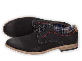 Pantofle, buty męskie czarne Wishot 280