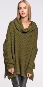 Sweter MAKADAMIA S30 - Khaki