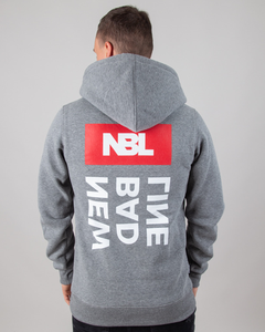 BLUZA Z KAPTUREM TRIPPLELOGO MELANGE