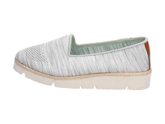 SLIP ON Szare baleriny damskie VINCEZA 9609
