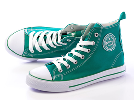 -55%Markowe trampki AMERICAN CLUB 9120 zielone