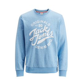 Jack & Jones"Jorsummertime Sweat" Bonnie Blue