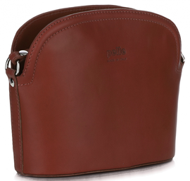 Klasyczne Torebki Listonoszki Skórzane Genuine Leather wykonane z Solidnej Skóry Licowej Brązowe (kolory)