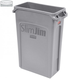 Kosz Slim Jim® With Venting 87L Grey