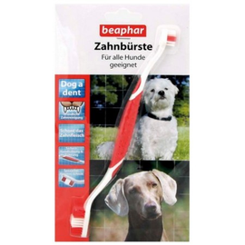 Beaphar Szczoteczka do zębów dwugłowicowa