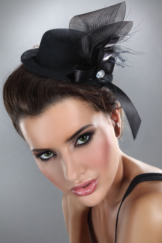 Ozdoba do włosów MINI TOP HAT 4