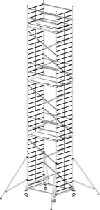 Rusztowanie aluminiowe KRAUSE ProTec XXL - 11,30m 911193