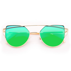 [Zestaw] Okulary przeciwsłoneczne LUSTRZANKI GLAM ROCK 1707-6 + Kostium kąpielowy LORIN L5069/8