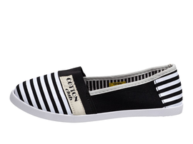 TOMSY Tenisówki damskie SLIP ON 235 BLACK