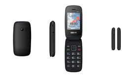 Maxcom Comfort telefon MM817 Czarny z klapką
