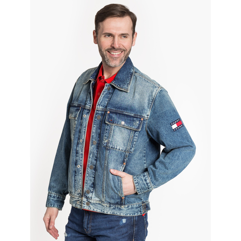 Tommy Jeans "Oversize Denim Trucker" Denim