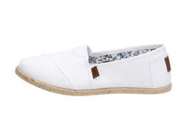 Białe Tomsy buty damskie McKeylor 7918 SLIP ON