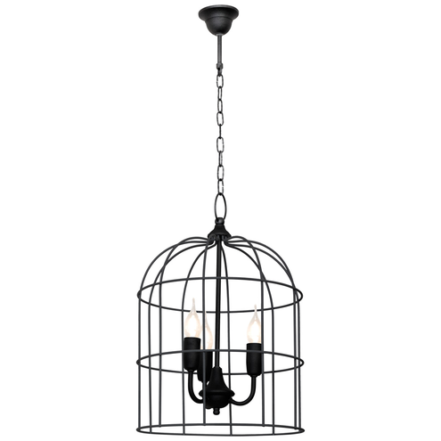 Lampa wisząca 3-PŁ KOLIBRI BLACK 805E/1 Aldex